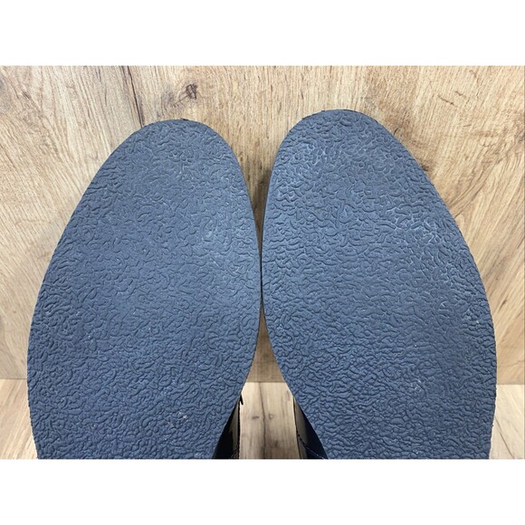 WALK LONDON Tassel Kiltie Loafers Shoes Men's Dark Burgundy Leather Size 11 - Picture 13 of 16